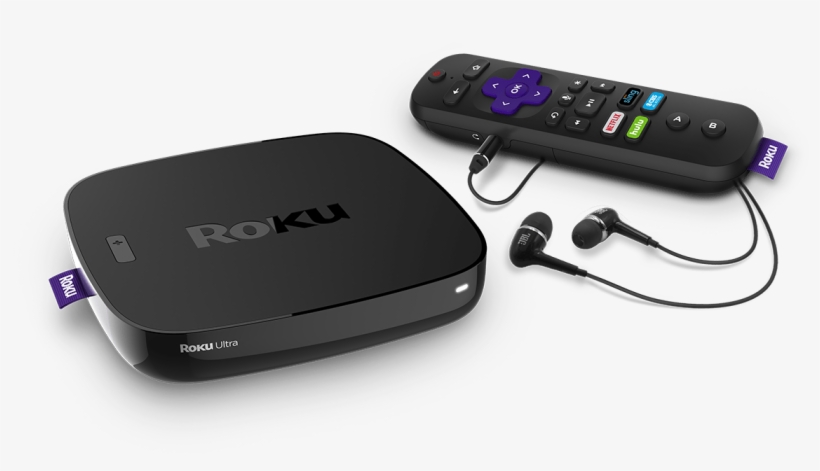 Roku Ultra 2018 Vs Roku Ultra 2017 Unboxing & User - Roku Ultra Streaming Media Player, transparent png
