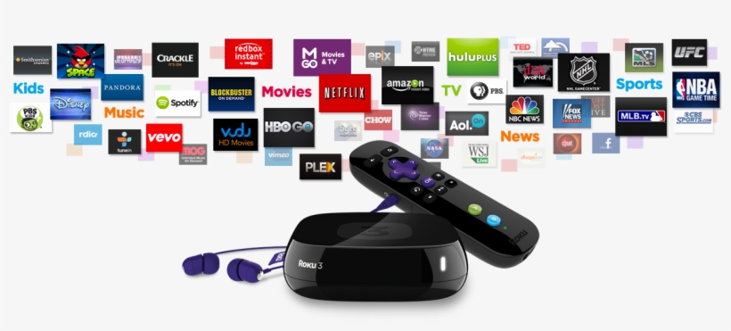 Home » Residential » Roku Integration And Installation - Roku 3 - 1080p - Wi-fi - Black, transparent png