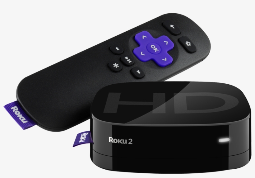 Roku2 Hd Paired Forweb - Roku2 Xd 1080p Streaming Media Player, transparent png