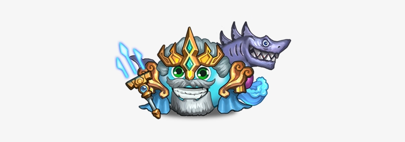 Poseidon Cartoon 421x421 Png Download Pngkit