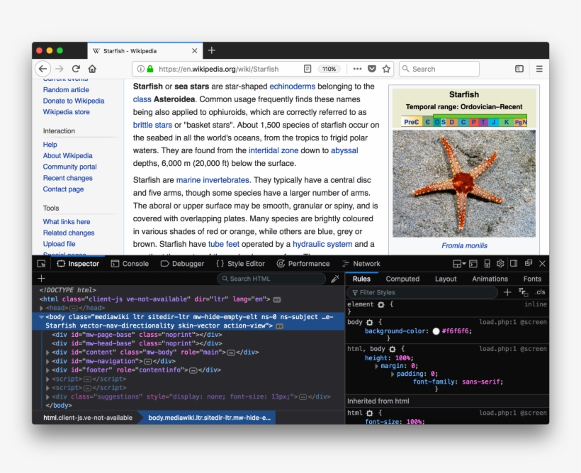 Open The Inspector Developer - Firefox, transparent png
