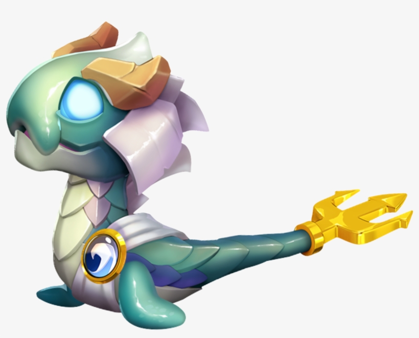 Poseidon Dragon Baby - Dragon City Dragon Poseidon Bebe, transparent png