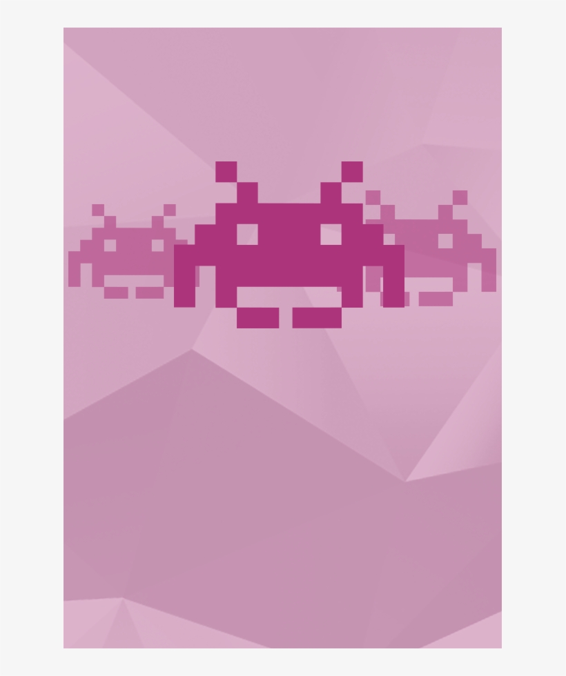 Poseidon Malware - Space Invaders, transparent png