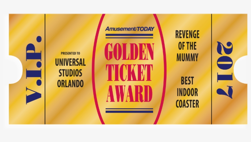 In The 2017 Amusement Today International Poll, Experienced - Golden Ticket Awards 2017, transparent png