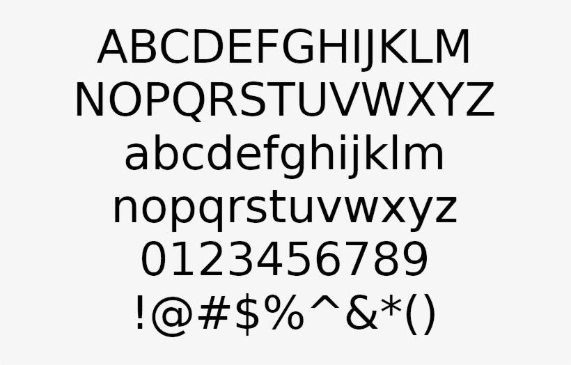 Dejavu Sans Example - Mies Van Der Rohe Tipografia, transparent png