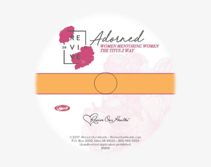 Revive '17 Adorned Conference Audio Mp3cd - Compressed Audio Optical Disc, transparent png