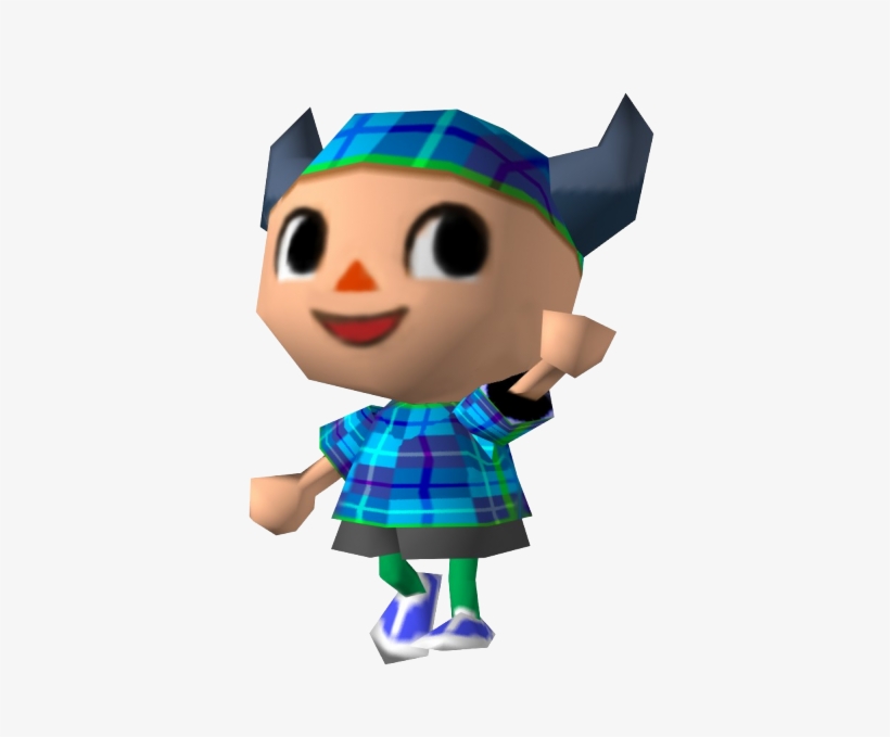 Super Smash Bros - Original Animal Crossing Villager, transparent png