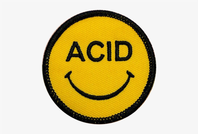 Acid Face Patch - Pin, transparent png