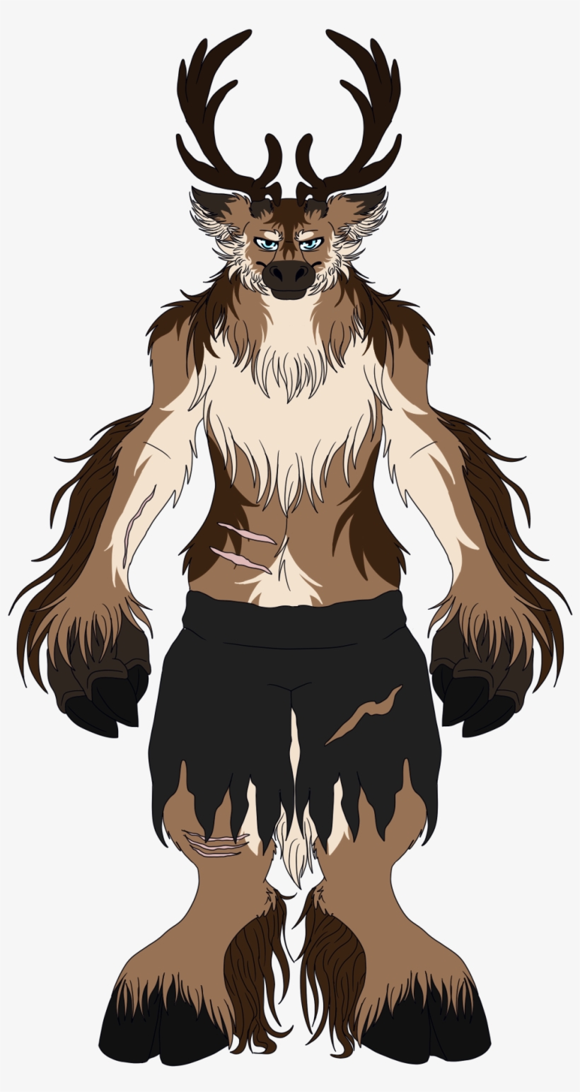 Beastly Caribou - Illustration, transparent png