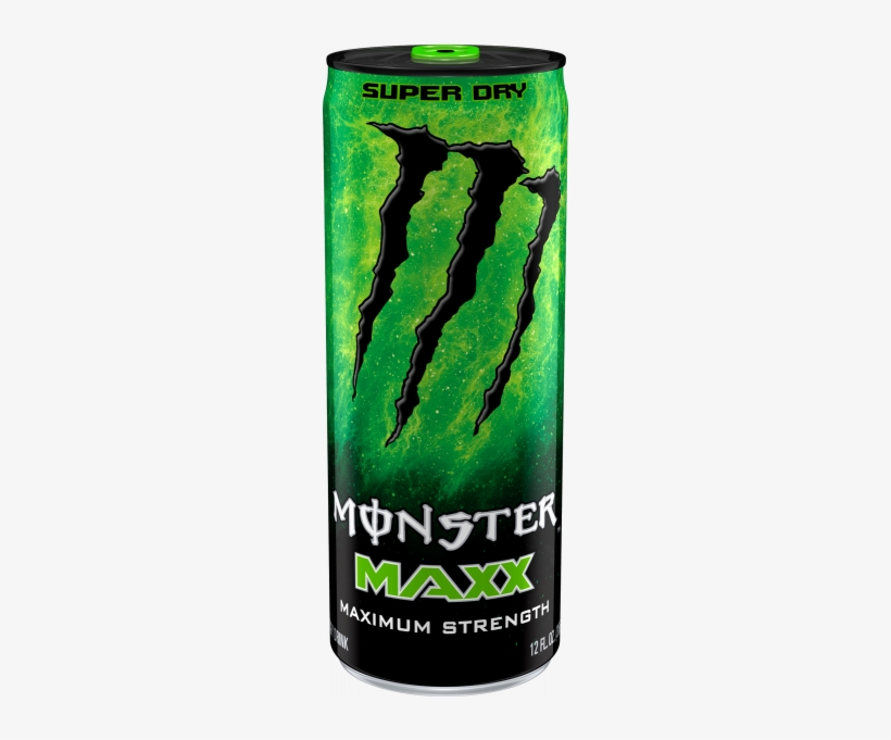 Monster Maxx Maximum Strength Super Dry Energy Drink - Monster Maxx Energy, transparent png