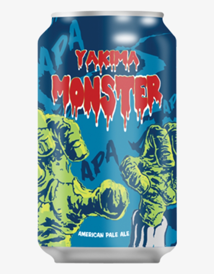 Yakima Monster Can Liberty Brewing - Liberty Yakima Monster, transparent png