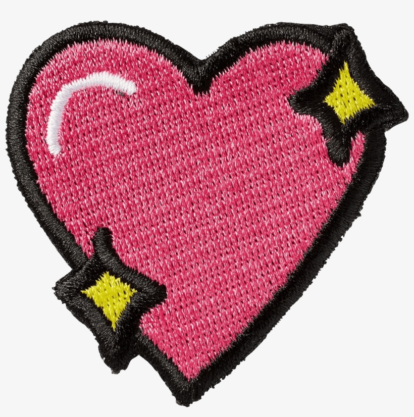Sparkle Heart For Free Download On Mbtskoudsalg Png - Heart Patch Png, transparent png