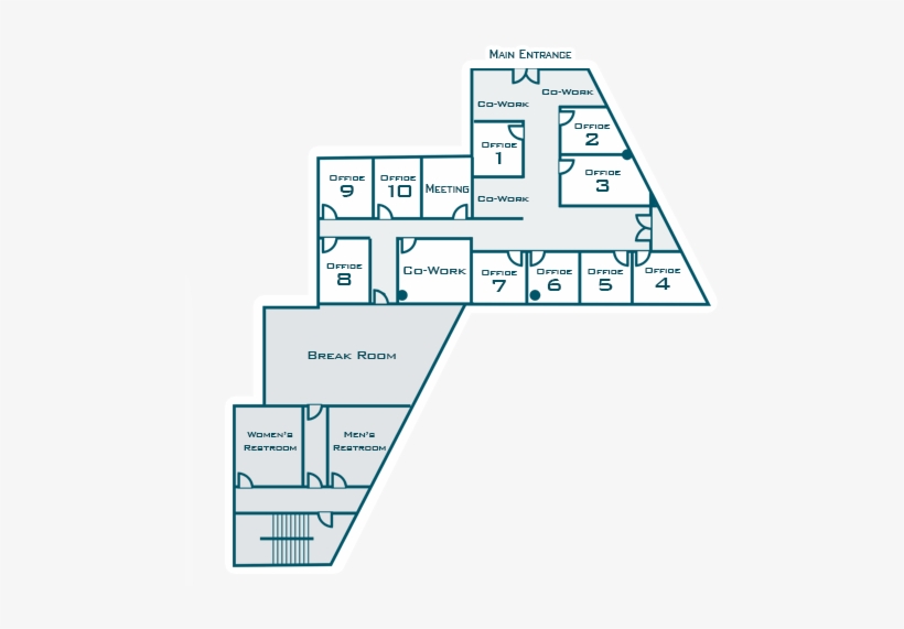 You Can Choose From Private Offices To Co Working Spaces - Sioux City, transparent png