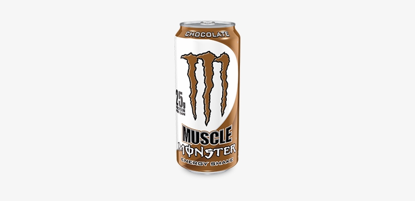 Monster Muscle - Muscle Monster, Chocolate, 15 Fl Oz, 12 Count, transparent png