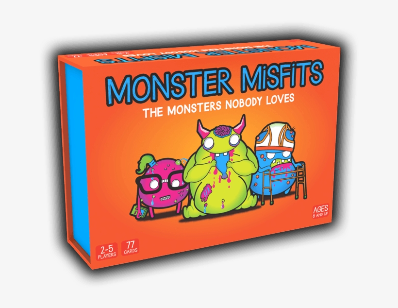 The Game Is Simple - Monster Misfits Card Game, transparent png
