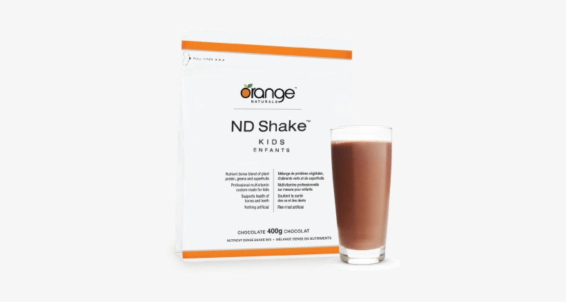 Nd Shakes - Orange Naturals Nd Shake Original, Chocolate, transparent png