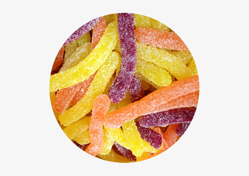 Natural Sour Gummi Worms - The Non-gmo Project, transparent png