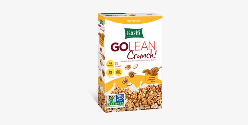 Golean Crunch R Honey Almond Flax - Kashi Golean Honey Almond Flax, transparent png