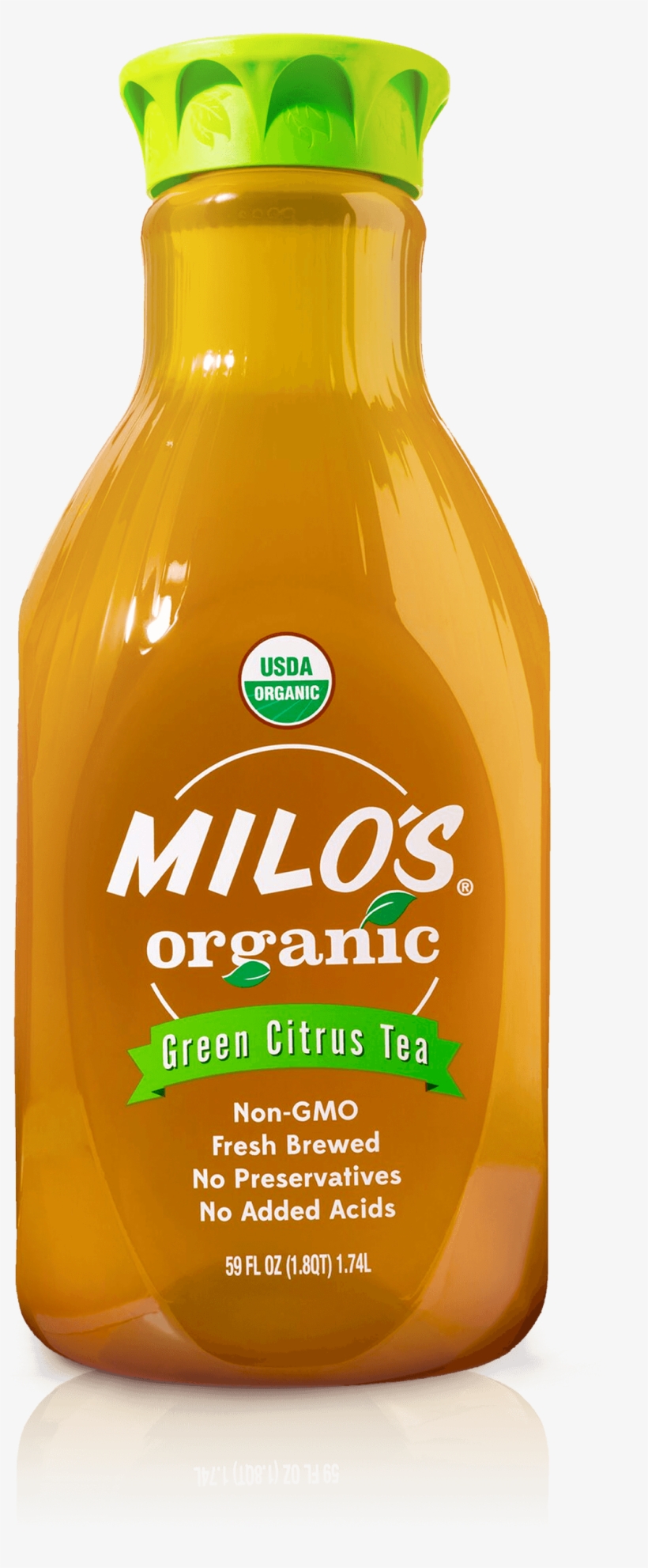 Info & Sizes - Milo's Famous Sweet Tea - 128 Fl Oz Jug, transparent png