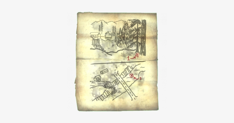 Treasuremapviii - Treasure Map Skyrim, transparent png