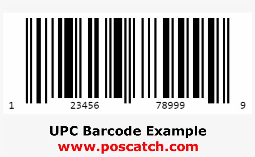 A Upc Barcode Is The Standard 12 Digit Barcode For - Barcode ...