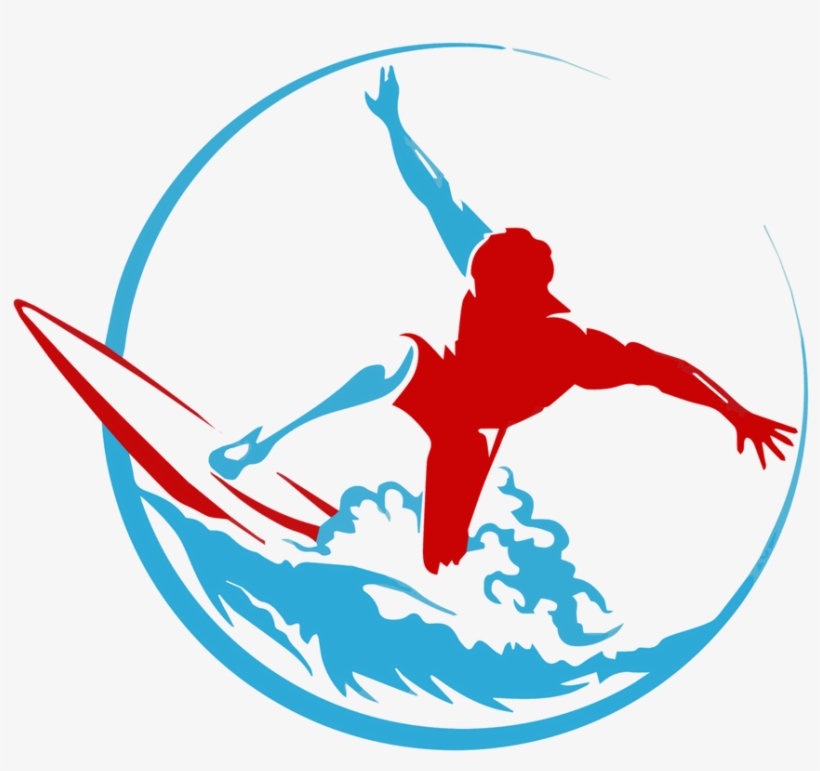 Wakesurfing Organization Logo Surfer Design 504x504 PNG Download