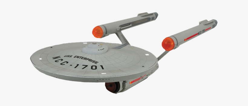 Uss Enterprise Ncc-1701 - Diamond Select Star Trek Tos Enterprise 1701 Hd Ship, transparent png