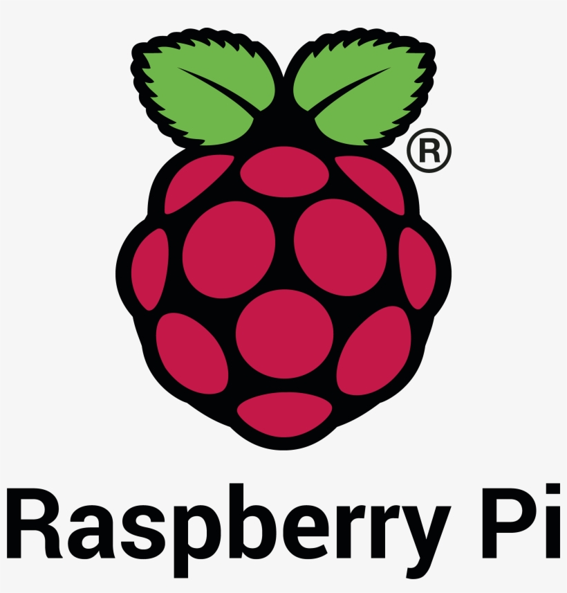 Download Transparent Rpi Logo Stacked Reg Print - Raspberry Pi 3 Icon ...