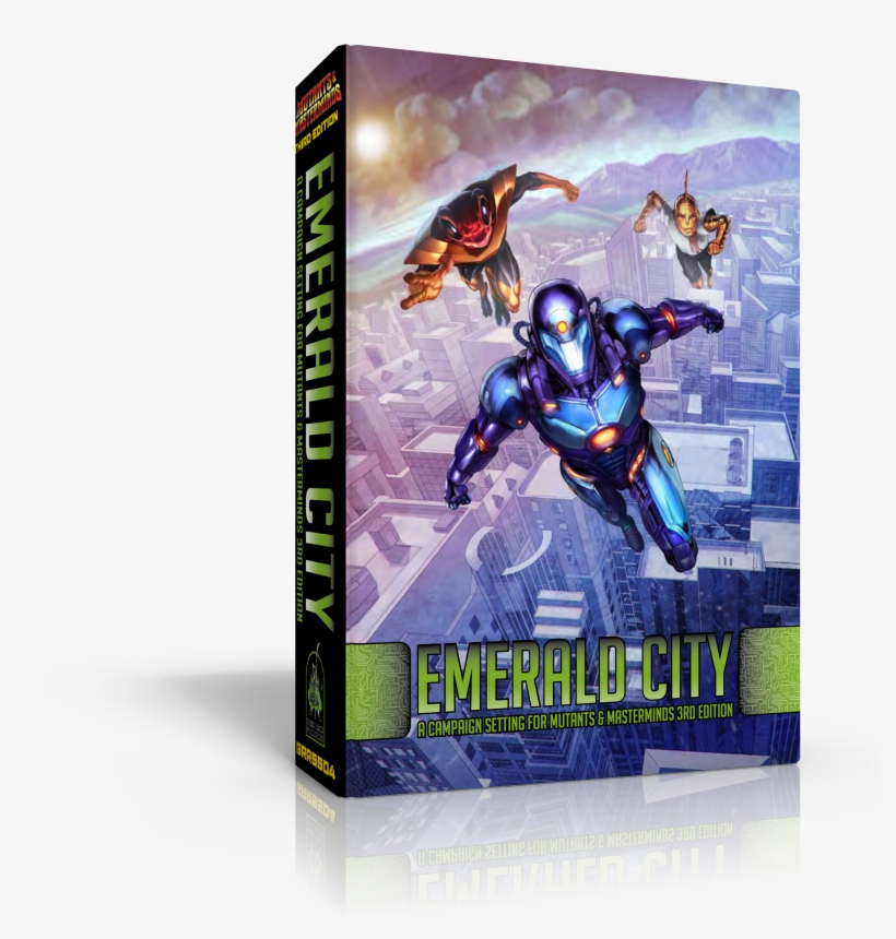 Mutants And Masterminds: 3rd Edition Emerald City Campaign, transparent png