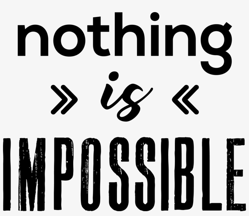 Nothing Is Impossible Short Sleeve T-shirt - Cryptocurrency Logo Ideas, transparent png