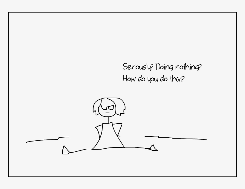 Doing Nothing - Portable Network Graphics, transparent png