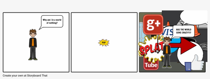 Why Am I In A World Of Nothing - Storyboard, transparent png