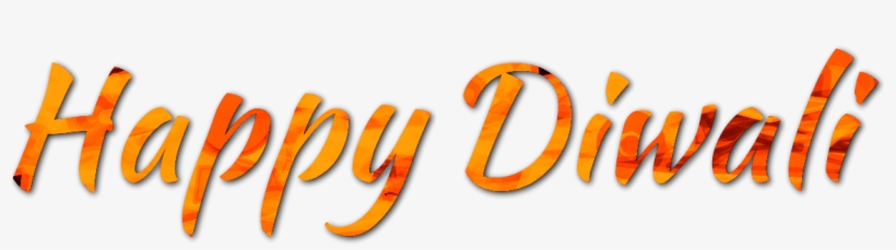 Happy Diwali Text Png Picture - Diwali, transparent png