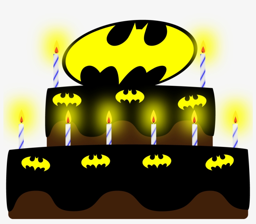 Gothamrogue Batman Birthday Cake - Happy Birthday Batman Png, transparent png
