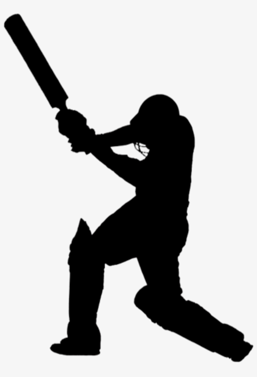 Cricket Batsman Vector Png - Cricket Png, transparent png