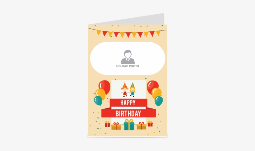 Colorful Birthday Greeting Card - Customized Birthday Wishes, transparent png
