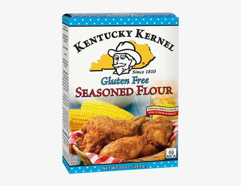 Kentucky Kernal Seasoned Flour - 10 Oz Box, transparent png