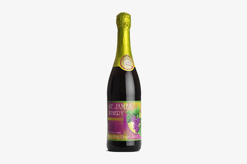Sparkling Red Grape Juice - Cuvée, transparent png