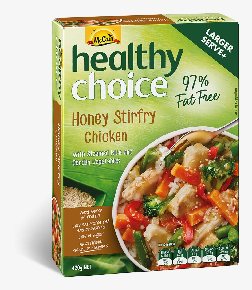 Healthy Choice Honey Stirfry Chicken 420g 888x960 PNG Download PNGkit