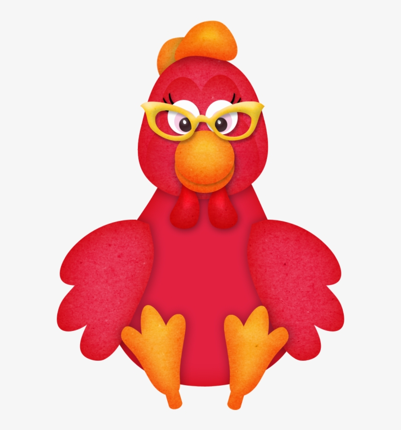 Animais Da Fazenda E Etc Birds Clip - Chicken, transparent png