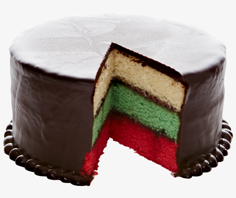 Tricolor Cake - Cake, transparent png