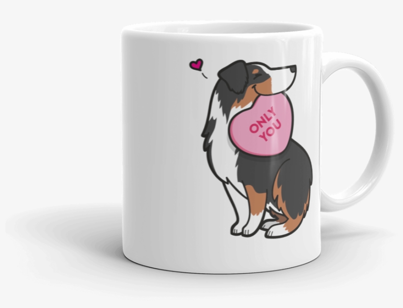 Aussie Candy Heart Mug - Mug, transparent png