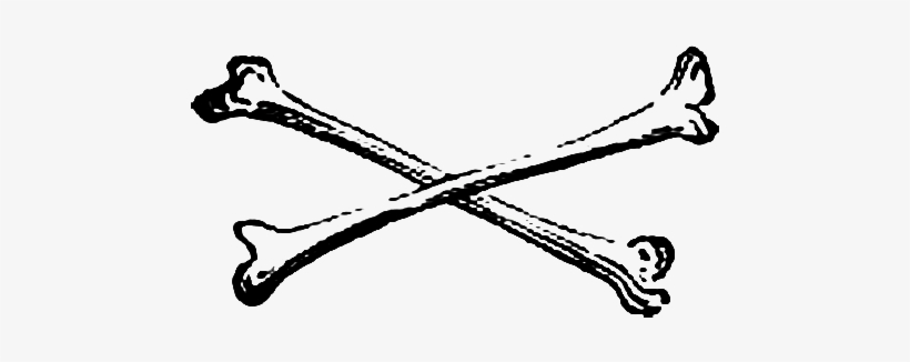 Bones Png Clipart - Cross Bones Png, transparent png