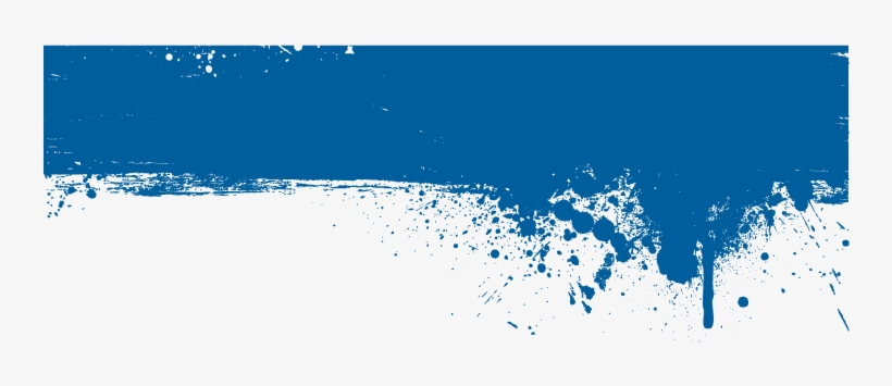 Download Transparent Blue Paint Line Png - Blue Color Splash Png - PNGkit