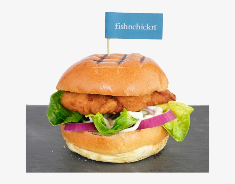 Have You Tried Our Tasty Royal Chicken Burger - Fish N Chick N, transparent png