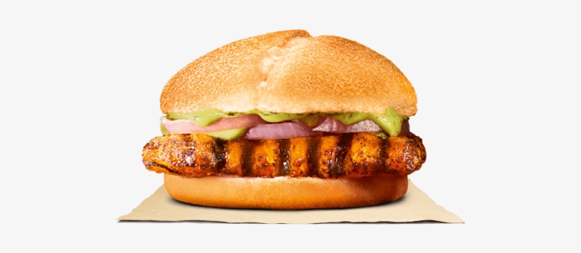 Tandoori Grill Chicken Burger - Bk Burger Shots, transparent png