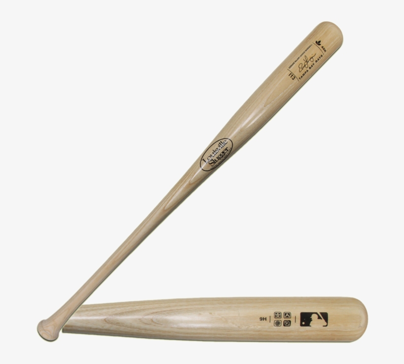 Mlb Prime Evan Longoria Ash Natural Wood Baseball Bat - Wooden Worth Baseball Bat, transparent png