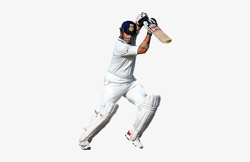 Cricket Clipart Bating 15 304 X 444 Dumielauxepices - Sachin Tendulkar White Background, transparent png