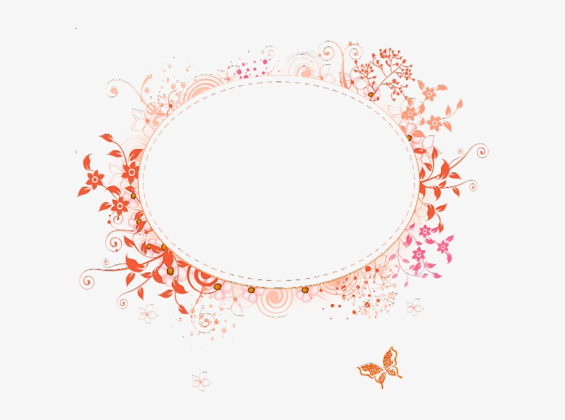 Oval Frame Pink Png, transparent png
