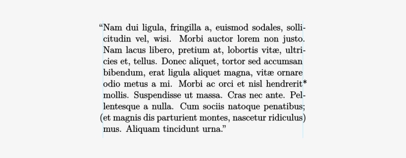 Hanging Punctuation - Information, transparent png